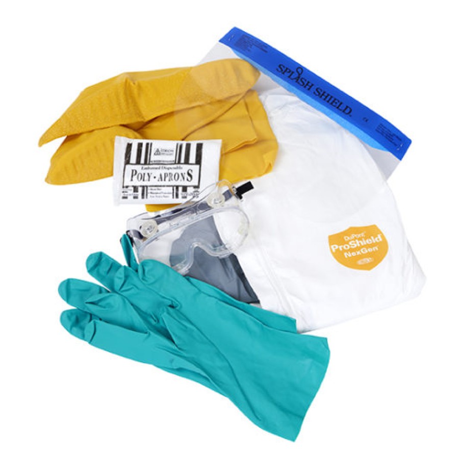 Deluxe PPE Kit-goggles, gloves,  & more