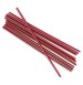 STRAWS STRAWS - Unwrapped Stir-Straws, 5 1/4", Polypropylene, Red, 1000/BoxBoardwalk  Unwrapped Stir