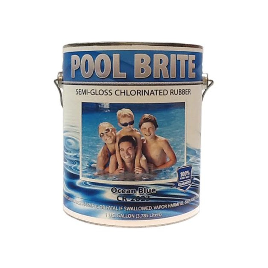 Pool Brite - Chlorinated & Rubberized Swimming Pool Paint (Multiple Packaging Options)