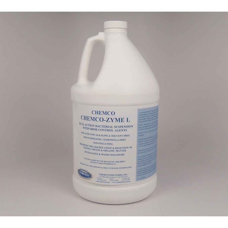 Enzymatic Drain Cleaner - Chemco Zyme L (Multiple Size /Packaging Options)