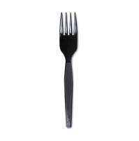 PLASTIC FORKS PLASTIC FORKS - Plastic Cutlery, Heavy Mediumweight Forks, BlackDixie  Plastic Cutlery
