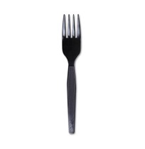 PLASTIC FORKS PLASTIC FORKS - Plastic Cutlery, Heavy Mediumweight Forks, BlackDixie  Plastic Cutlery