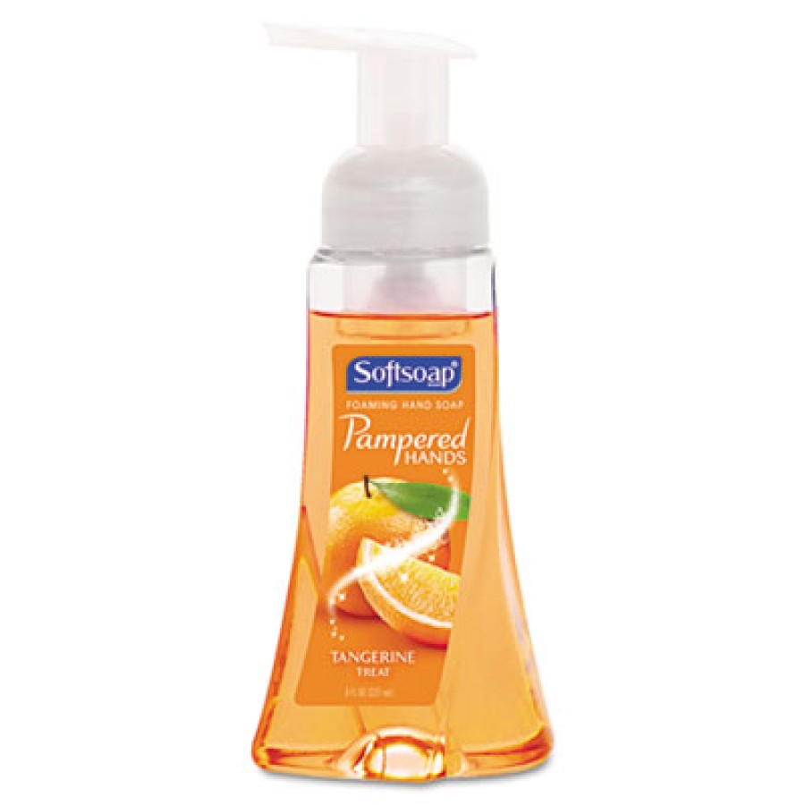FOAMING HAND SOAP FOAMING HAND SOAP - Pampered Hands, Tangerine Treat, 8.5 oz Pump Bottle, 6 per Car