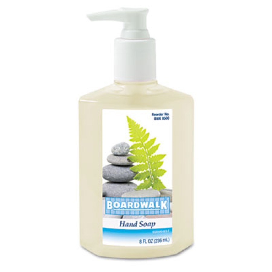 HAND SOAP HAND SOAP - Liquid Hand Soap, Floral, 8 oz Pump BottleBoardwalk  Liquid Hand SoapC-BOARDWA