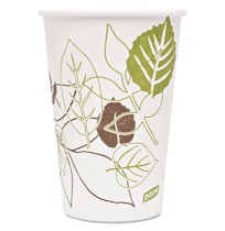 PAPER CUPS PAPER CUPS - Pathways Paper Hot Cups, 16 ozPolylined paper hot cups.PPR HOT CUP 16OZ PATH
