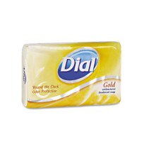 BAR SOAP BAR SOAP - Antibacterial Deodorant Bar Soap, Individually Wrapped, Gold, 4 oz.Dial  Deodora