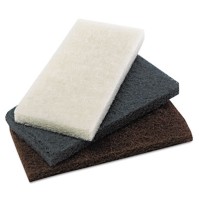 Scouring Pad Scouring Pad - Premiere Pads Heavy-Duty Scour PadHEAVY-DUTY PAD,4X10,BROWNHeavy-Duty Br