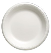 FOAM PLATES FOAM PLATES - Celebrity Foam Dinnerware, 10.25" Plate, WhiteGenpak  Celebrity Foam Dinne
