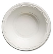 PLASTIC BOWLS PLASTIC BOWLS - Aristocrat Plastic Bowls, 12 Ounces, White, Round, 125/PackGenpak  Ari
