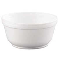 FOAM BOWLS FOAM BOWLS - Foam Bowls, 12 Ounces, White, Round, 50/PackDart  Insulated Foam BowlsC-FOAM