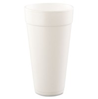 STYROFOAM CUPS STYROFOAM CUPS - Conex Foam Cup, 24 oz., Hot/Cold, White, 25/BagDart  Drink Foam Cups