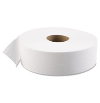 TOILET PAPER TOILET PAPER - JRT Jr. Bath Tissue, Jumbo, 1-Ply, White, 3-5/8" x 4000 ftBoardwalk  JRT