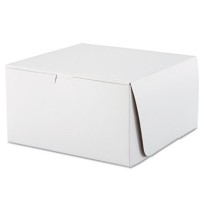 Bakery Box Bakery Box - SCT  Tuck-Top Bakery BoxesB-BOX,10X10X5.5,WETuck-Top Bakery Boxes, 10w x 10d