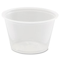 SOUFFLE CUPS SOUFFLE CUPS - Conex Polypropylene Portion Cup, 4 oz, 125/BagDart  Conex  Complements P