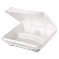 Hinged Container Hinged Container - Genpak  Foam Hinged Carryout ContainersFOAM CNTNR HING LID,3COMP