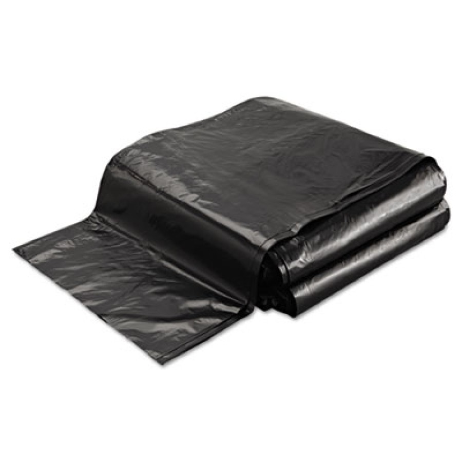 GARBAGE BAG GARBAGE BAG - Linear Low-Density Ecosac, 40 x 48, 45-Gallon, 1.0 Mil, Black, 100/CaseEss