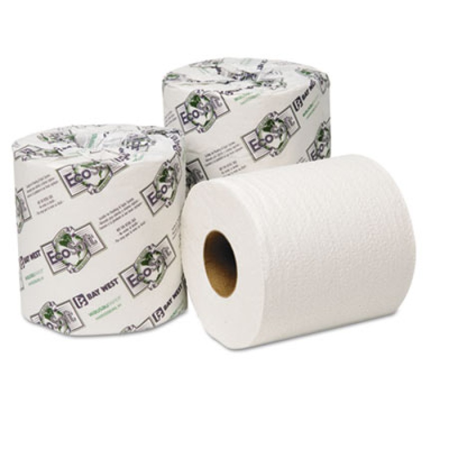 TOILET PAPER TOILET PAPER - EcoSoft Universal Bathroom Tissue, 2-Ply, 500 Sheets/RollWausau Paper  E