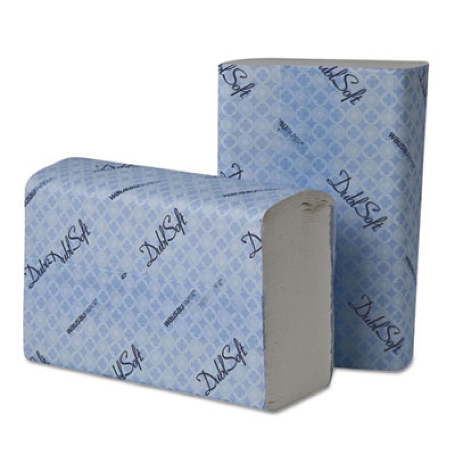 Paper Towels Paper Towels - Wausau Paper  DublSoft  Folded TowelsPPR TWL,MFOLD,9.13X9.5,WEDublSoft M