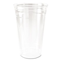 PLASTIC CUPS PLASTIC CUPS - Conex Clear Plastic Cup, Cold, 24 oz., 50/BagDart  Conex  Clear Cold Cup