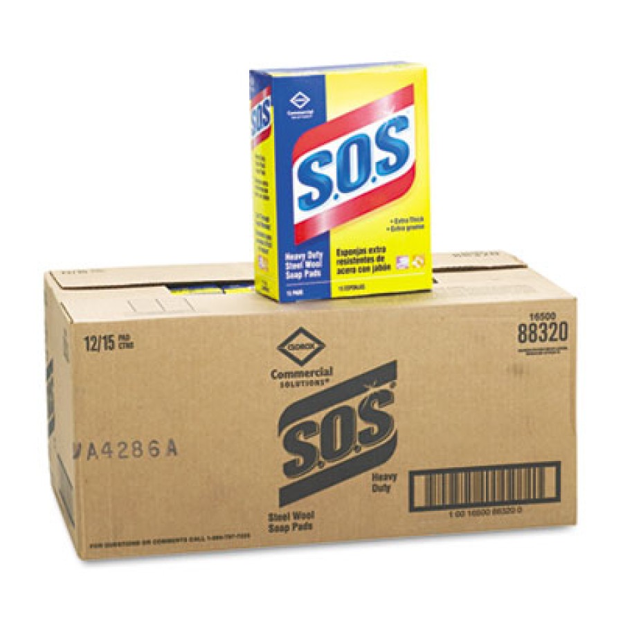 Dishwashing Soap Dishwashing Soap - S.O.S  Steel Wool Soap PadPAD,SOS,SPNGSteel Wool Soap PadC-S.O.S