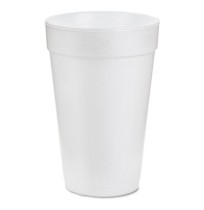 STYROFOAM CUPS STYROFOAM CUPS - Drink Foam Cups, 16 oz, WhiteDart  Drink Foam CupsC-FOAM CUP 16OZ WH