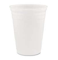 PLASTIC CUPS PLASTIC CUPS - Conex Translucent Plastic Cold Cups, 16 ozDart  Conex  Translucent Plast