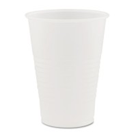 PLASTIC CUPS PLASTIC CUPS - Conex Translucent Plastic Cold Cups, 7 ozDart  Conex  Translucent Plasti