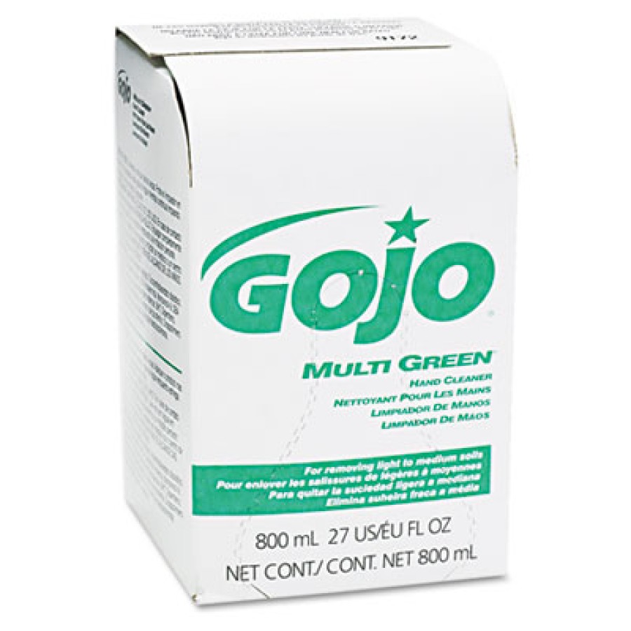 Hand Cleaner Hand Cleaner - GOJO  800-ml Bag-in-Box RefillsCLNR,MLTIGN,800MLMULTI GREEN Hand Cleaner
