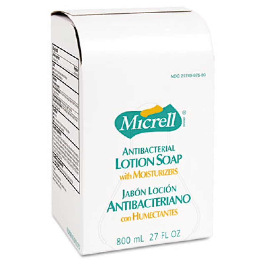 Hand Soap Hand Soap - GOJO  MICRELL  Antibacterial Lotion SoapRFLL,800ML,ANTBACT,LTNMICRELL Antibact