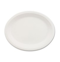 PAPER PLATES PAPER PLATES - Paper Dinnerware, Oval Platter, 9-3/4 x 12-1/2, WhiteChinet  Classic Pap
