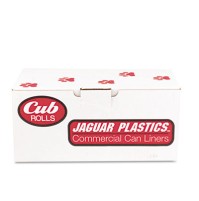 GARBAGE BAGS GARBAGE BAGS - Cub Commercial Low-Density Roll Can Liners, .5 mil, 24 x 32, WhiteJaguar