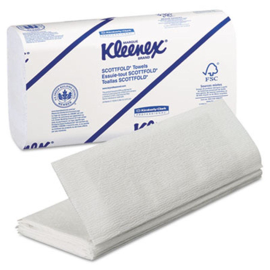 Paper Towels Paper Towels - KIMBERLY-CLARK PROFESSIONAL* KLEENEX  Folded Paper TowelsTOWEL,SCTFLD,WE