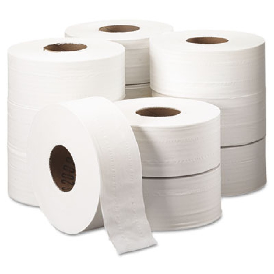 TOILET PAPER TOILET PAPER - SCOTT Jumbo Roll Bathroom Tissue, 2-Ply, 9" dia, 1000 ftKIMBERLY-CLARK P