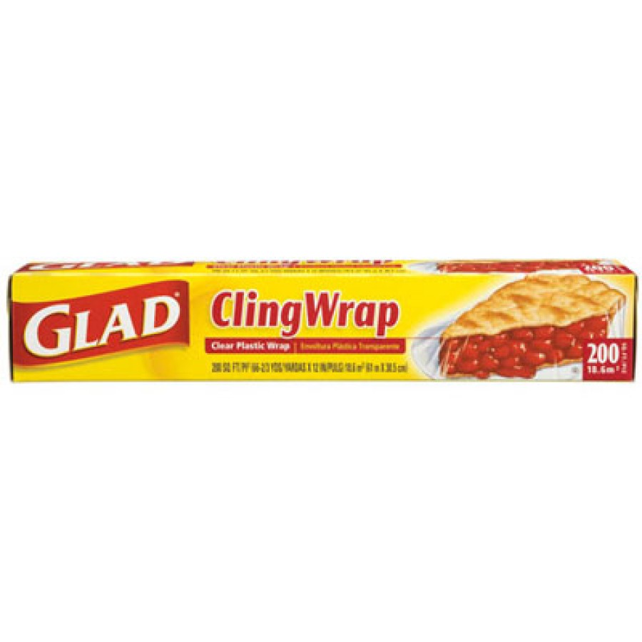 Saran Wrap Saran Wrap - Plastic cling wrap.PLAS CLING WRAP,12X200FTPlastic Cling Wrap, 12" x 200 ft,