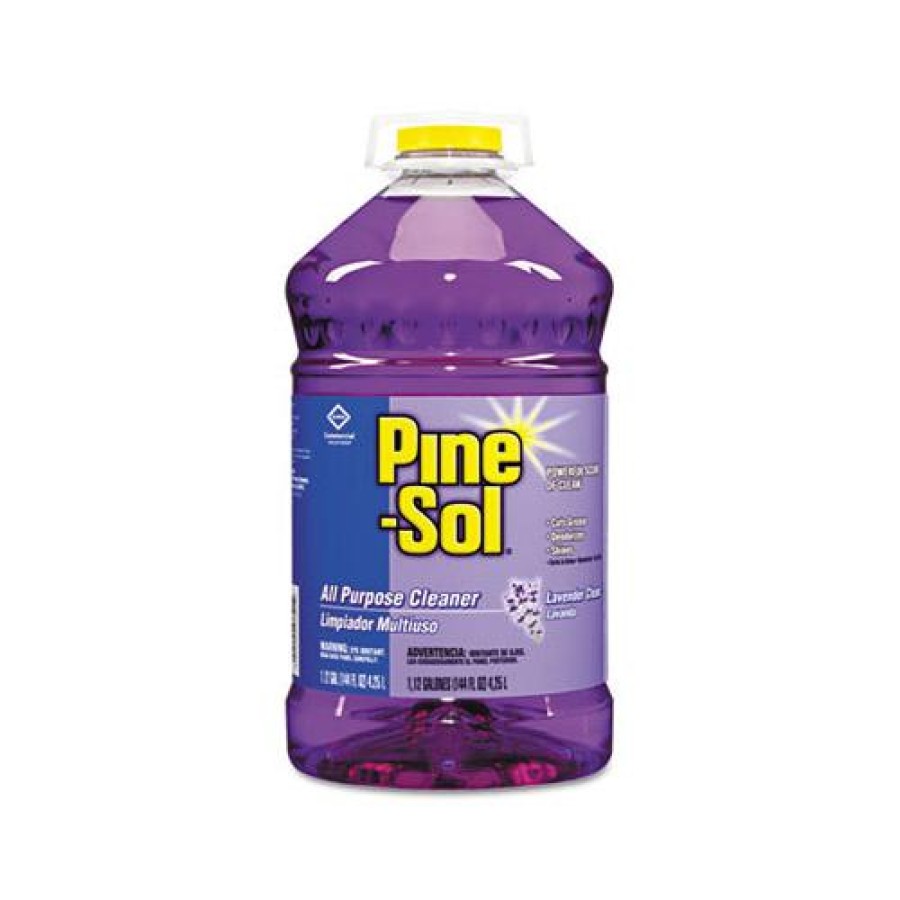 Pine-Sol Pine-Sol - Commercial Pine-Sol cleaner and deodorizer.CLNR,PINE-SOL,LAV,144OZCommercial Sol