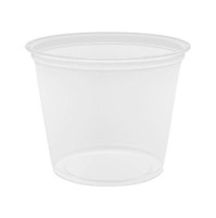 SOUFFLE CUPS SOUFFLE CUPS - Conex Complement Portion Cups, 5 1/2 oz., Translucent, 125/BagDart  Cone