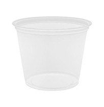 SOUFFLE CUPS SOUFFLE CUPS - Conex Complement Portion Cups, 5 1/2 oz., Translucent, 125/BagDart  Cone