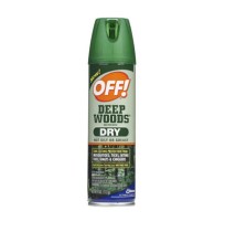 BUG SPRAY BUG SPRAY - OFF Deep Woods Dry Insect Repellent, 4oz, Aerosol, NeutralOFF!  Deep Woods OFF