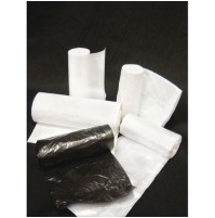 TRASH CAN LINERS TRASH CAN LINERS - High-Density Can Liners, 30 x 37, 30-Gallon, 8 Micron, Clear, 25