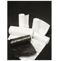 TRASH CAN LINERS TRASH CAN LINERS - High-Density Can Liners, 30 x 37, 30-Gallon, 8 Micron, Clear, 25
