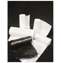 TRASH CAN LINERS TRASH CAN LINERS - High-Density Can Liners, 30 x 37, 30-Gallon, 10 Micron, Clear, 2