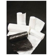TRASH CAN LINERS TRASH CAN LINERS - High-Density Can Liners, 38 x 60, 60-Gallon, 17 Micron, Clear, 2