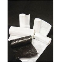 TRASH CAN LINERS TRASH CAN LINERS - High-Density Can Liners, 38 x 60, 60-Gallon, 22 Micron, Black, 2