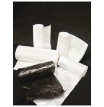 TRASH CAN LINERS TRASH CAN LINERS - High-Density Can Liners, 38 x 60, 60-Gallon, 22 Micron, Black, 2