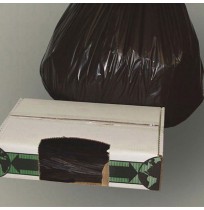 GARBAGE BAG GARBAGE BAG - Linear Low-Density Ecosac, 38 x 60, 55-Gallon, 2.0 Mil, Black, 50/CaseEsse