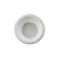 PLASTIC BOWLS PLASTIC BOWLS - Plastic Bowls, 12 Ounces, White, Round, Lightweight, 125/PackChinet  L