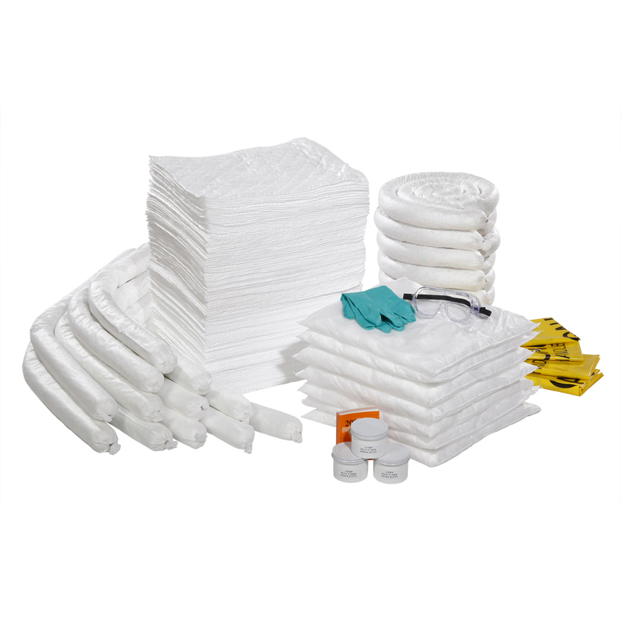 Oil Spill Kit Refill Oil Spill Kit Refill -Oil-Only 95-Gal Recycled Refill 2 Boxes/KitOil-Only 95-Ga