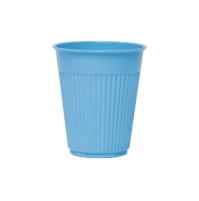 PLASTIC CUPS PLASTIC CUPS - Plastic Medical & Dental Cups, Fluted, Blue, 5ozSOLO  Cup Company Plasti