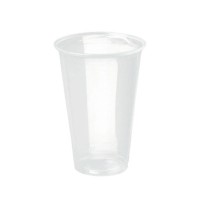PLASTIC CUPS PLASTIC CUPS - Reveal Plastic Cold Cups, 18 oz., Clear, Flush Fill, 50/BagClear plastic