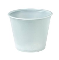 SOUFFLE CUPS SOUFFLE CUPS - Plastic Souffl  Portion Cups, 5 1/2 oz., Translucent, 250/BagSOLO  Cup C